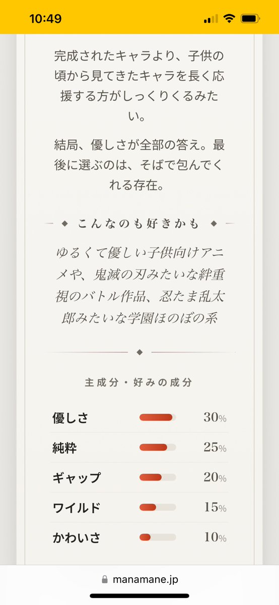 EyesFlaming's tweet photo. @Ram_demon_888 この成分表の時系列が崩れてるのは明白. ブルーやリトルベアはまだちっちゃい頃からの推しだったし, タケシは小学校高学年の頃だったから. だが, まぁいっかね. 推しいっぱいあるが, この成分表の数量は五人に限定. https://t.co/qD65A2yoWR