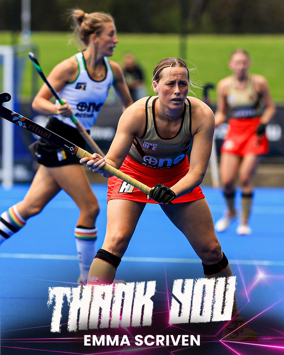 H1League's tweet photo. 🏑 Congratulations to Emma Scriven on her retirement from national hockey.

The NSW Pride midfielder played 13 Hockey One matches across four seasons, from the inaugural 2019 campaign to last year’s bronze medal-winning team.

Thanks Emma, and all the best for what’s next! https://t.co/wTp16N5UaT