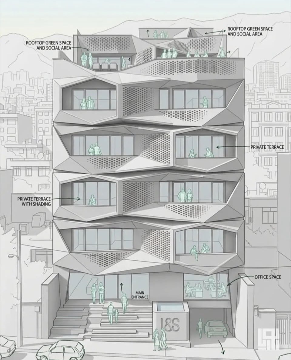 AmirArchiM's tweet photo. The different modern buildings.
#Architecture #modern_design #Artwork #BrickWork #Brick #Facade #Tehran
Artful display of the unique capabilities of brick and its warm, pleasant and beautiful color on the facade of a residential building located in Tehran - Iran. π§± https://t.co/KNQ5SzpbAl
