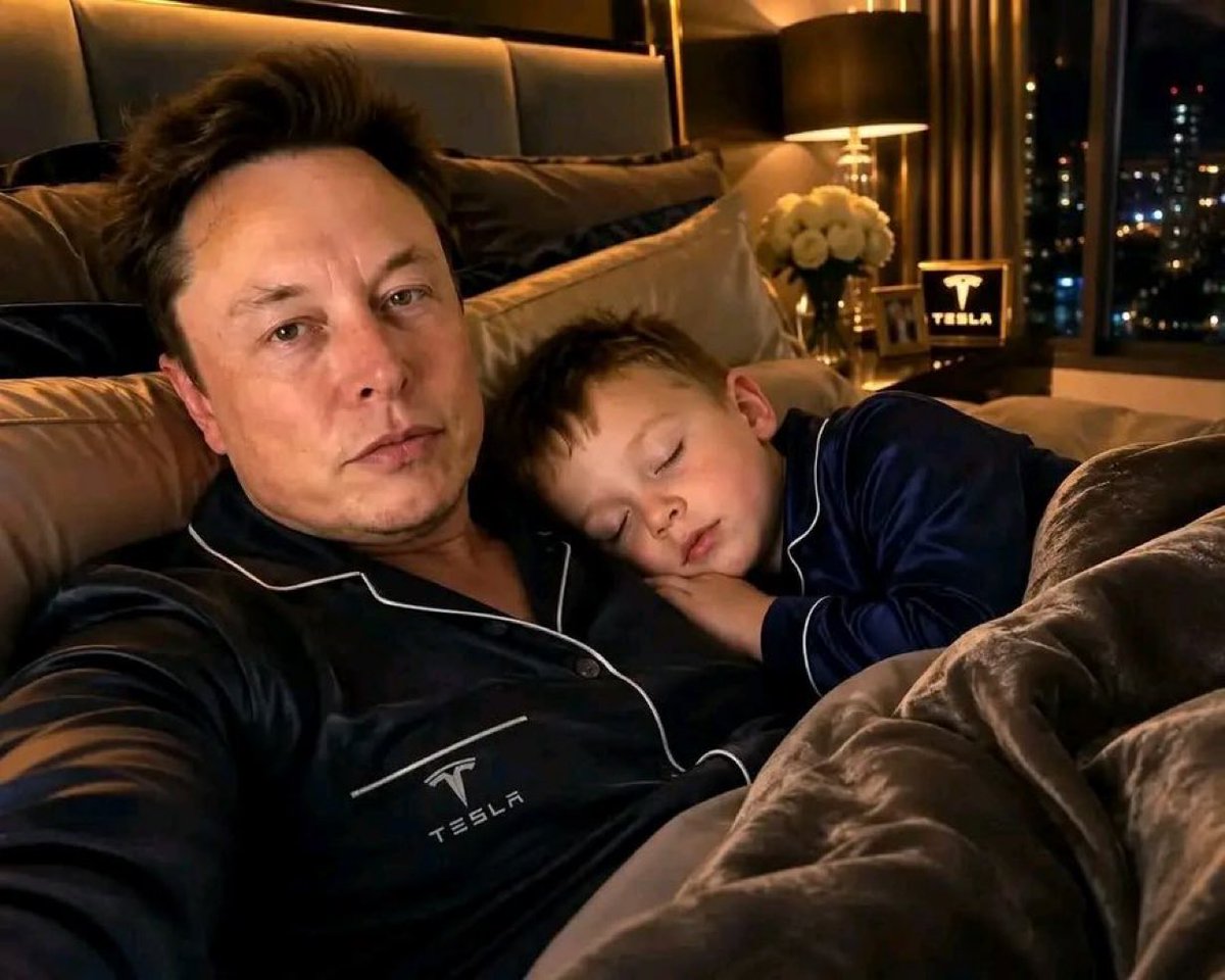 CEO_EM046's tweet photo. Imagine waking up in the middle of the night and seeing Elon Musk beside you… what’s the first thing you’d say? 🌙❤️ https://t.co/O4tVj2tyCG