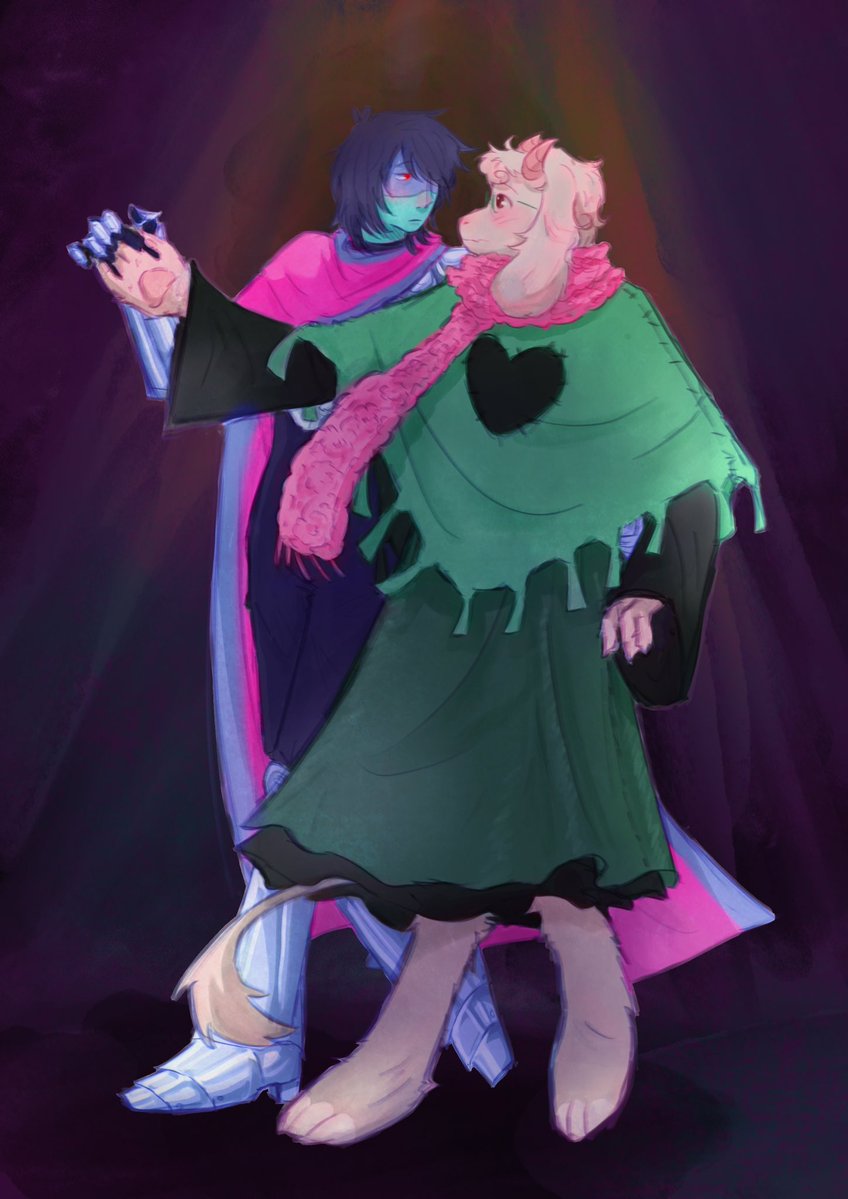 frogpuddles's tweet photo. Oughh #kralsei #deltarune https://t.co/mUVfa4271U