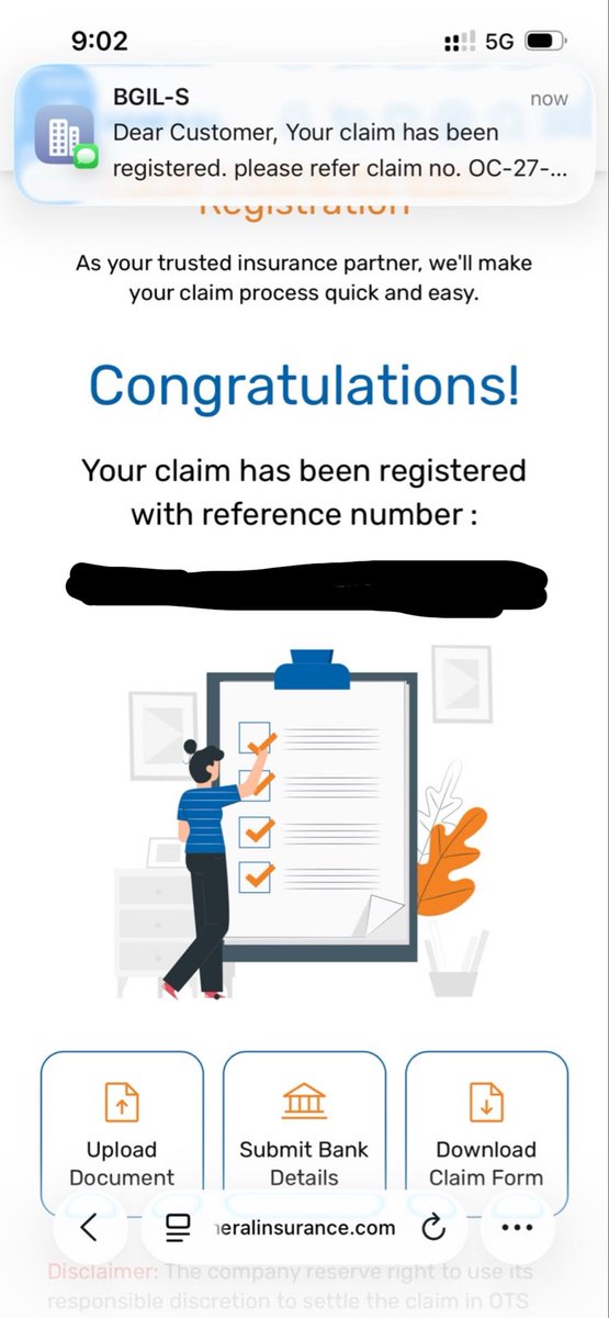 TrilokBhatt14's tweet photo. Dear @BajajAllianz, my Tata Tiago flood damage insurance claim has already been registered, but no surveyor has visited my vehicle yet. Every day’s delay is causing inconvenience and further deterioration. Kindly arrange an urgent inspection and expedite my claim.  #BajajAllianz https://t.co/EKaKg1TEcX