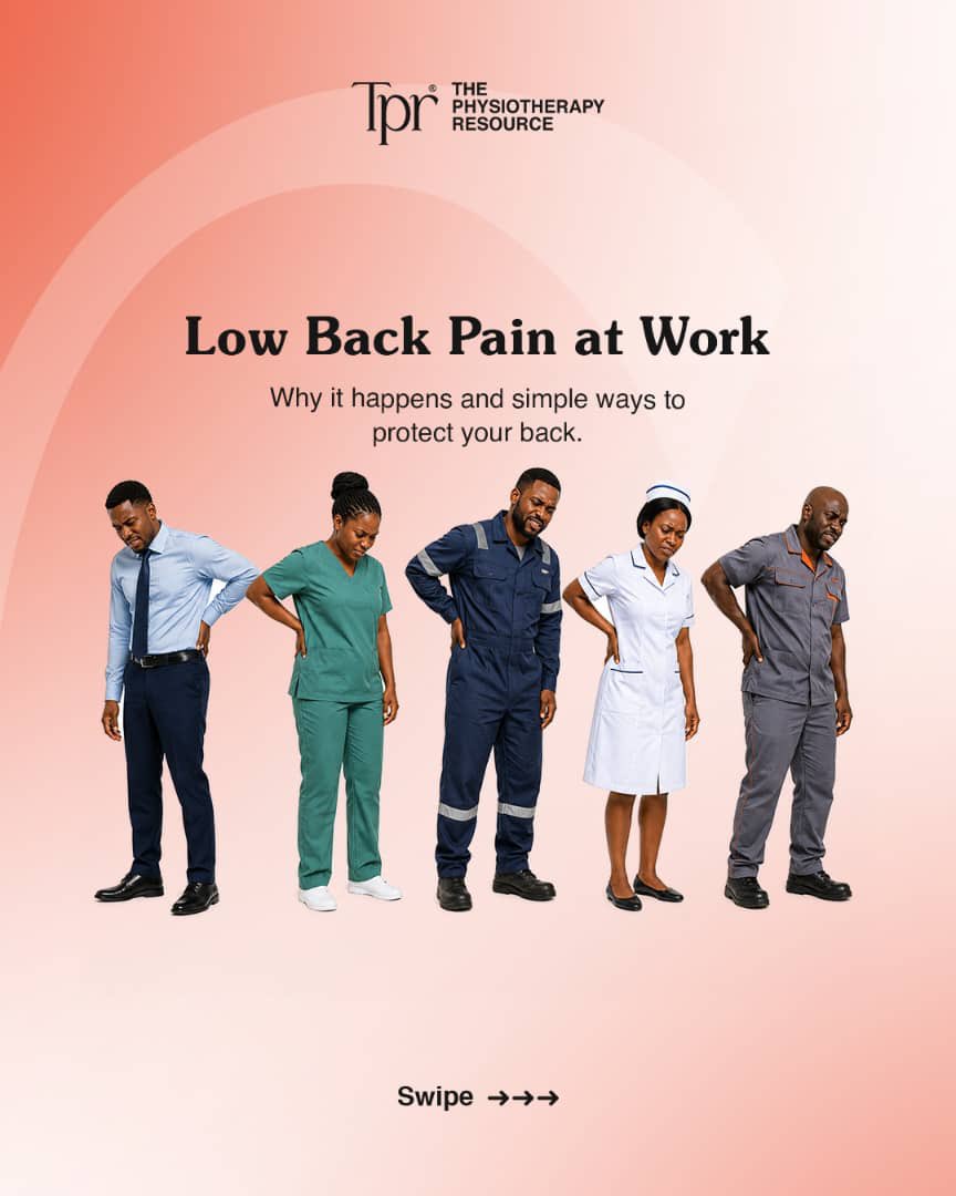 The_P_Resource's tweet photo. Is back pain just "part of the job"? Absolutely not. 🛑💼

Whether you sit at a desk all day, lift heavy loads, or stay on your feet for hours, work places more strain on your lower back than you think. But back pain doesn't have to be your normal. https://t.co/uskcUblmPQ