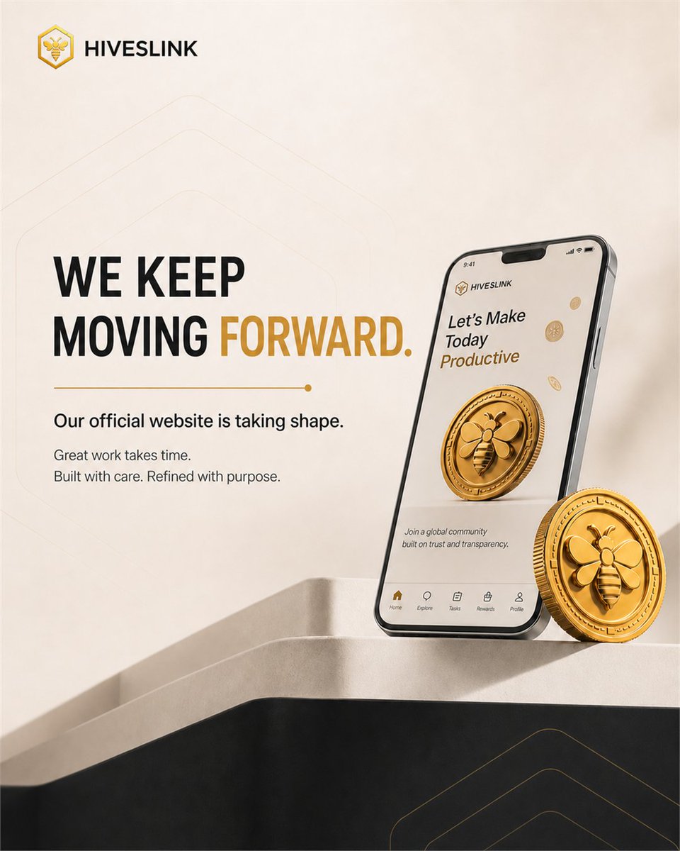 HIVESLINK's tweet photo. We keep moving forward.

The HIVESLINK website is taking shape—built with care and refined step by step.

A nod to Codex by @OpenAI: AI tools have brought unprecedented efficiency and creative reach to our work.

#HIVESLINK #BuildingInPublic #Codex https://t.co/ppxfySgCUk