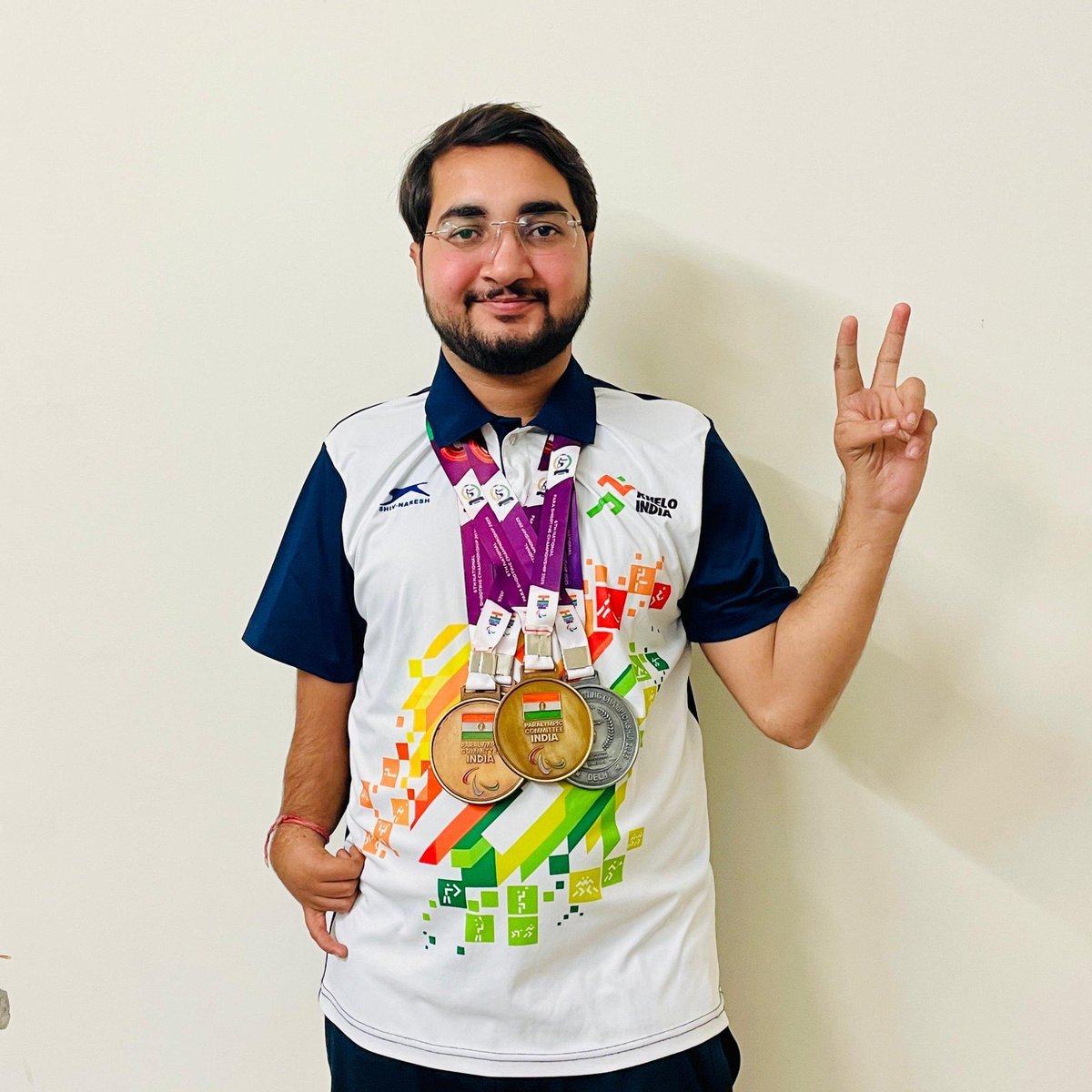 pushkardhami's tweet photo. सर्बिया में आयोजित वर्ल्ड शूटिंग पैरा स्पोर्ट वर्ल्ड कप 2026 में 10 मीटर एयर पिस्टल स्टैंडर्ड (SH1) स्पर्धा में विश्व रिकॉर्ड के साथ स्वर्ण पदक जीतकर भारत का गौरव बढ़ाने वाले होनहार निशानेबाज़ राहुल शर्मा जी को हार्दिक बधाई एवं शुभकामनाएं।

आपकी यह ऐतिहासिक उपलब्धि करोड़ों देशवासियों के लिए गर्व का विषय है।