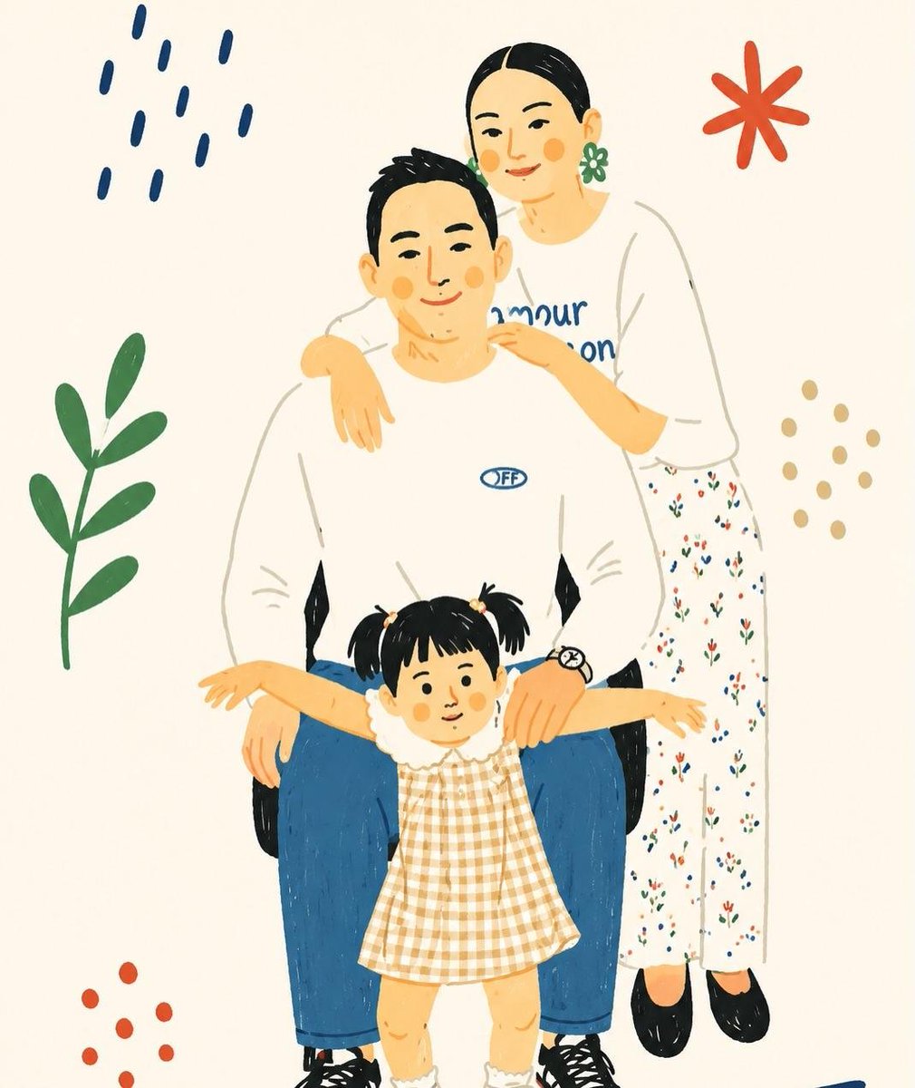 Cozy Storybook Minimalist Illustration