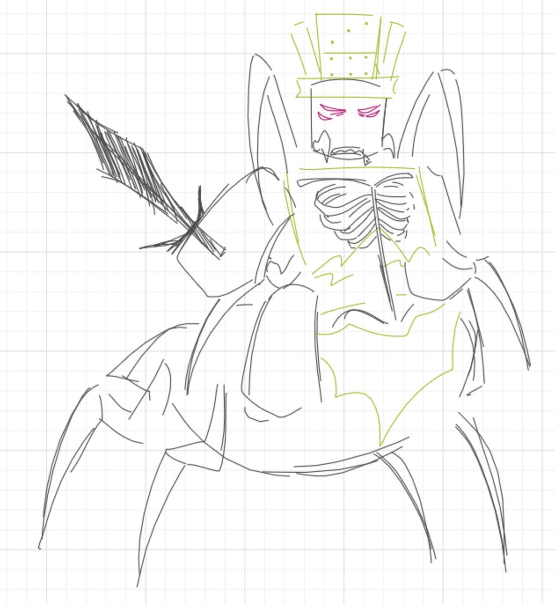 EVILHACKERSWORD's tweet photo. ❌-
Some parody doodles on wb https://t.co/tfWoXJy6Zo