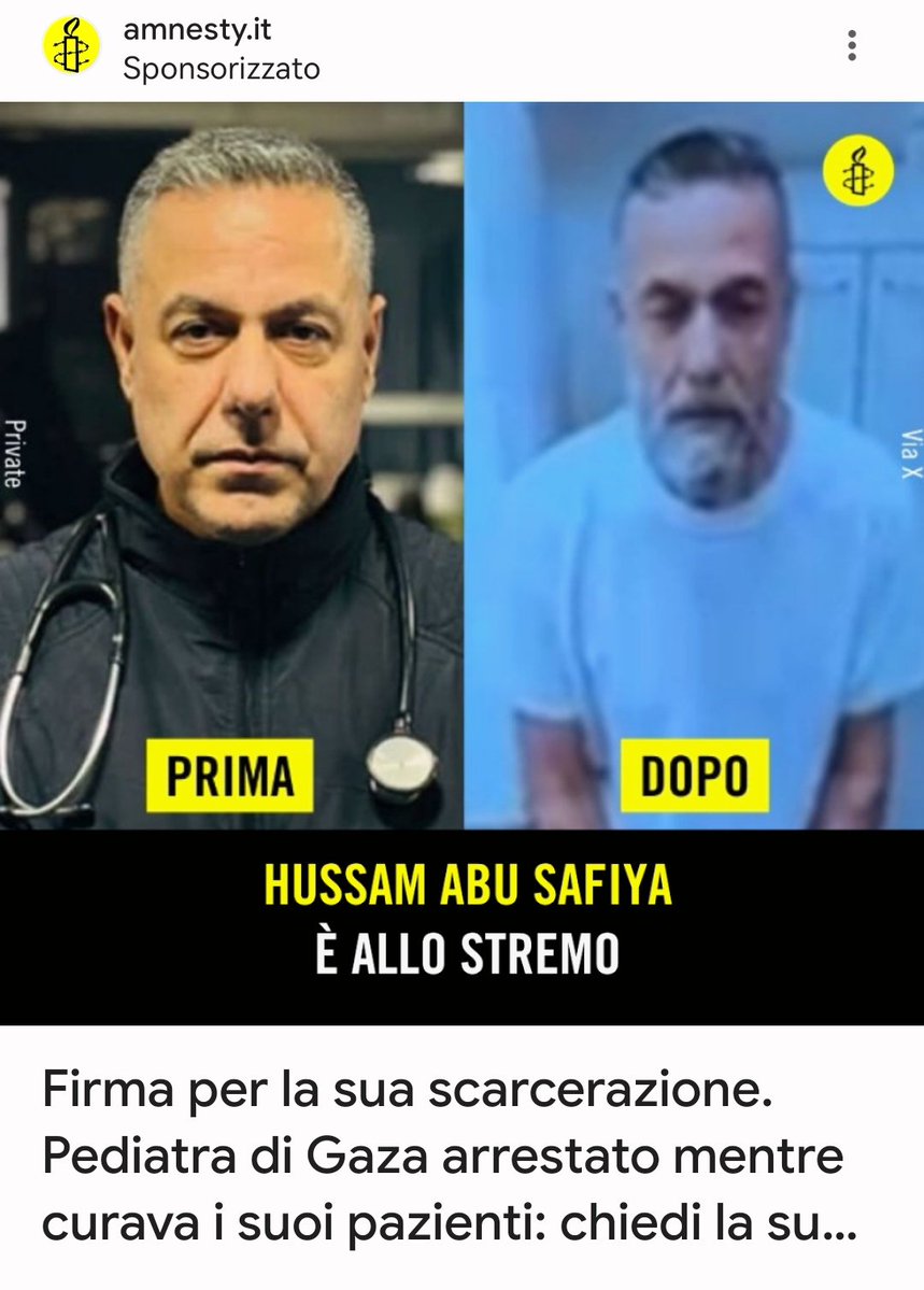 gnaojones's tweet photo. Avete mai visto crani che dimagriscono in persone denutrite? Io mai! Anzi, al contrario, la testa sembra più grande. Amnesty si è ridotta a usare photoshop per "restringere" il colonnello di Hamas!
Continua la deriva propal di una ONG un tempo seria. Mai più un euro ai ciarlatani https://t.co/RIipsXRw84