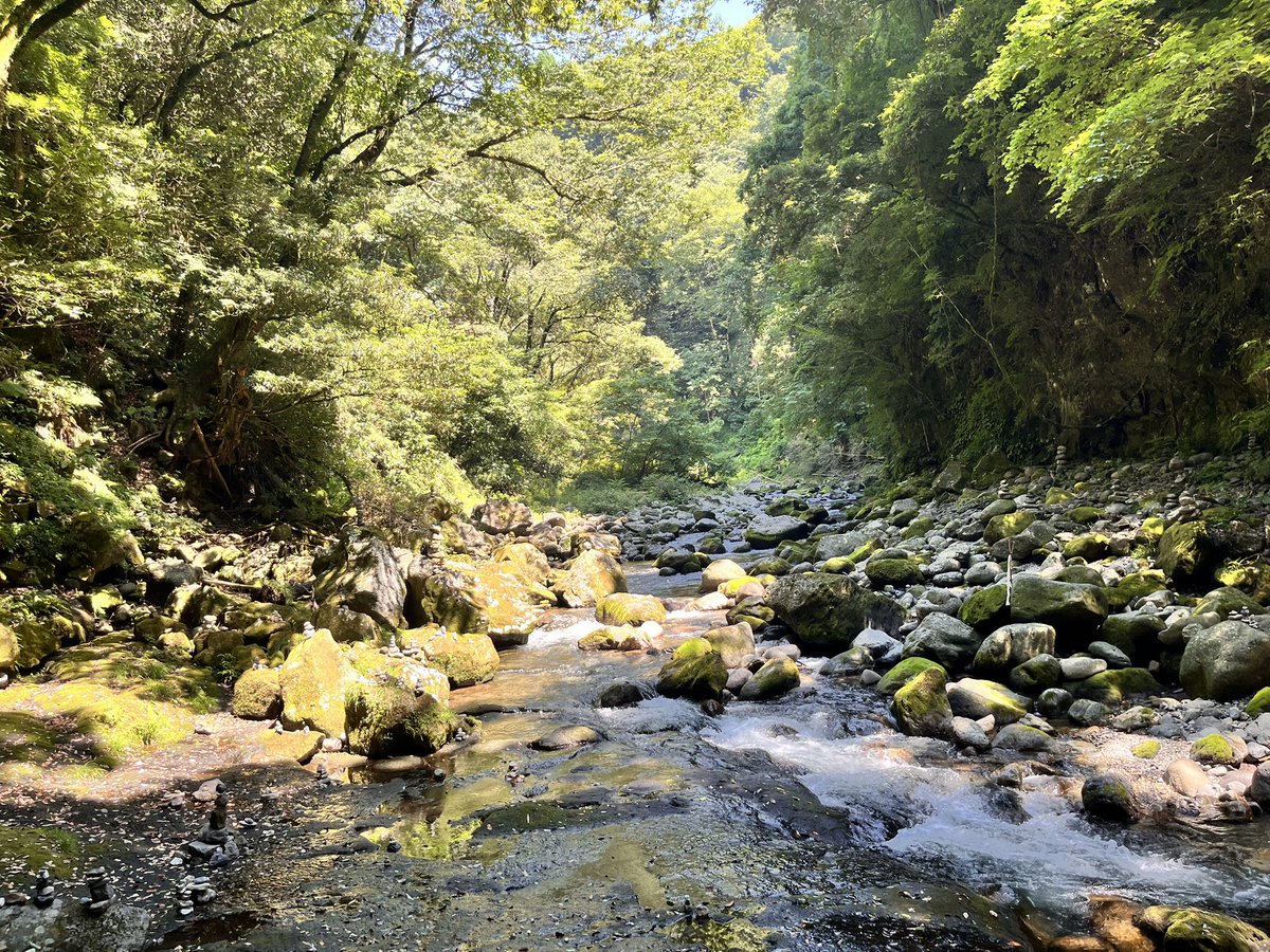 haruronn87's tweet photo. 高千穂峡来たり天安河原来たり https://t.co/dnq68CHRRa