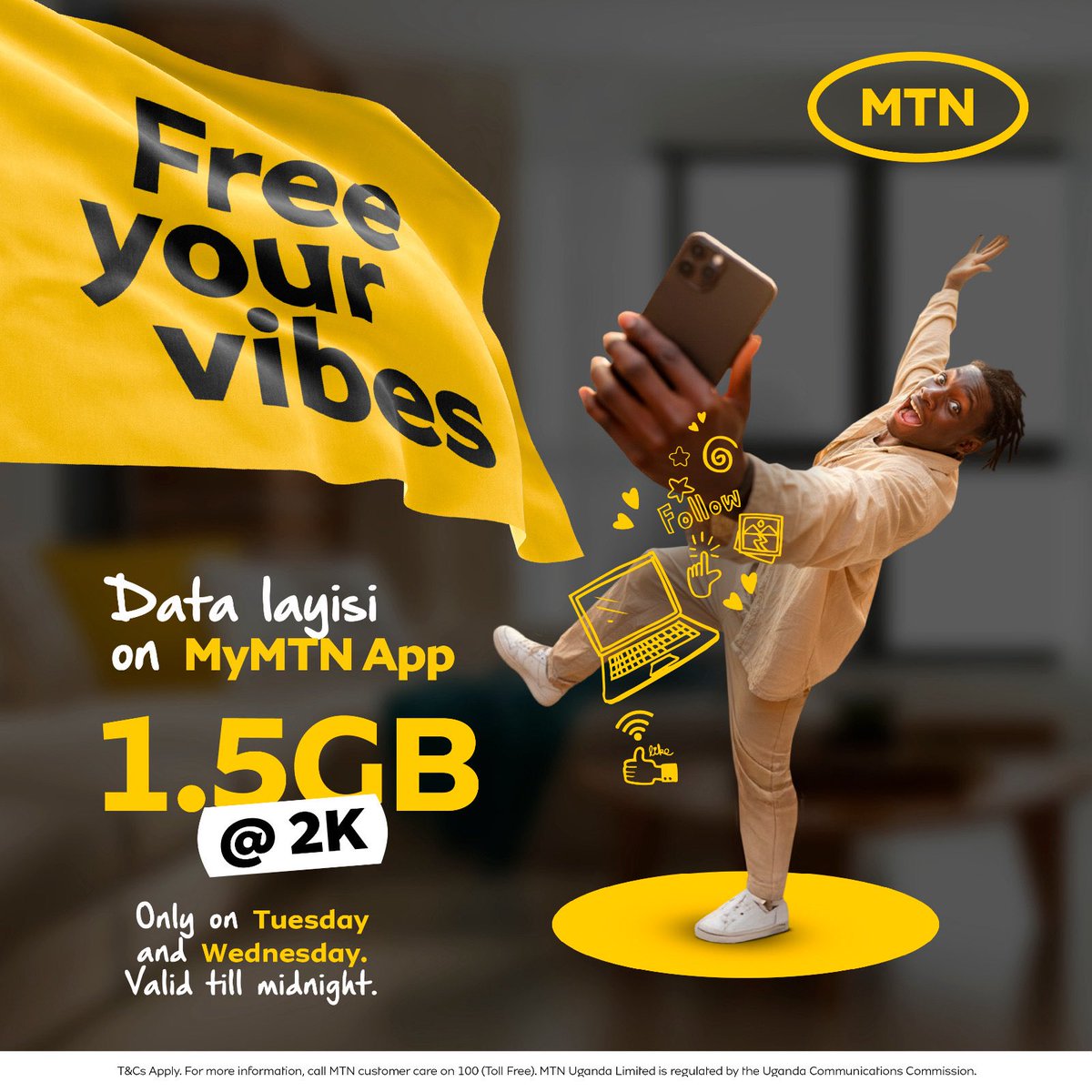 MTN Uganda tweet media
