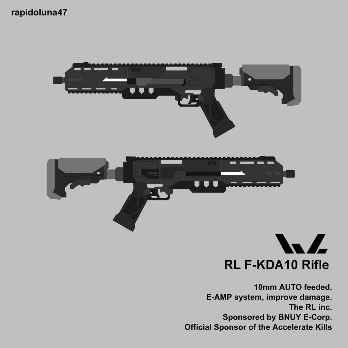 rapidoluna47's tweet photo. 이 총 다시금 느끼지만 내가 디자인했던 총이랑 유사하게 생겨서 되게 신기했음

레퍼런스는 완전 다른 총이었는데

물론 양방향 설계나 그런 건 생각 안 하고 있었지만 뭐

되게 내가 한 걸 슬림하게 실물로 뽑으면 저런 느낌이지 않을까 싶었음 https://t.co/UXNmVwCoar