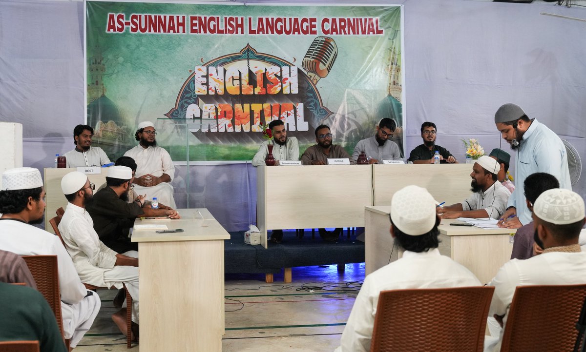 assunnahskill's tweet photo. What once seemed impossible to them has now become reality. Today, they confidently debate in English and host various programs with enthusiasm. https://t.co/jJounRvfrI