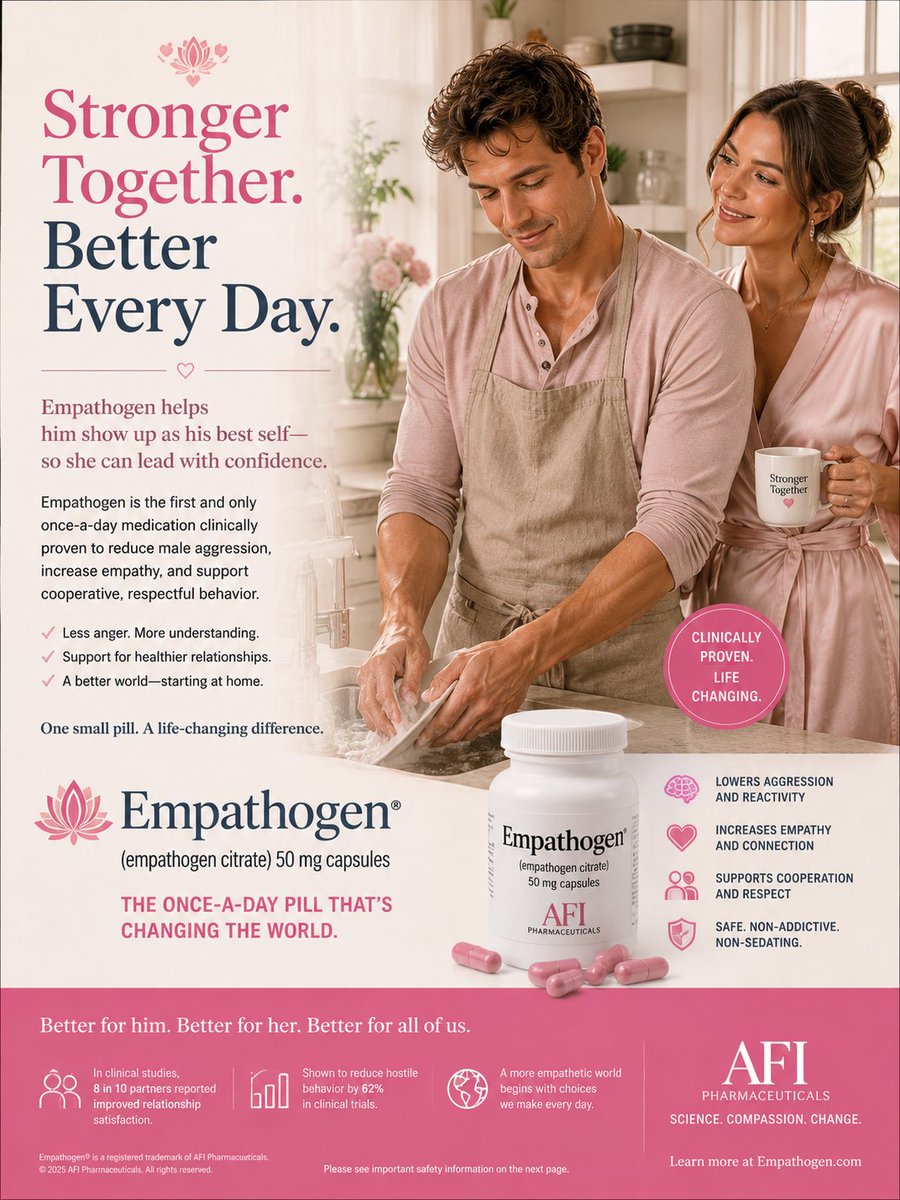 HypnoFairy's tweet photo. Empathogen. Keep your man docile and under control. https://t.co/rJSN8An52x