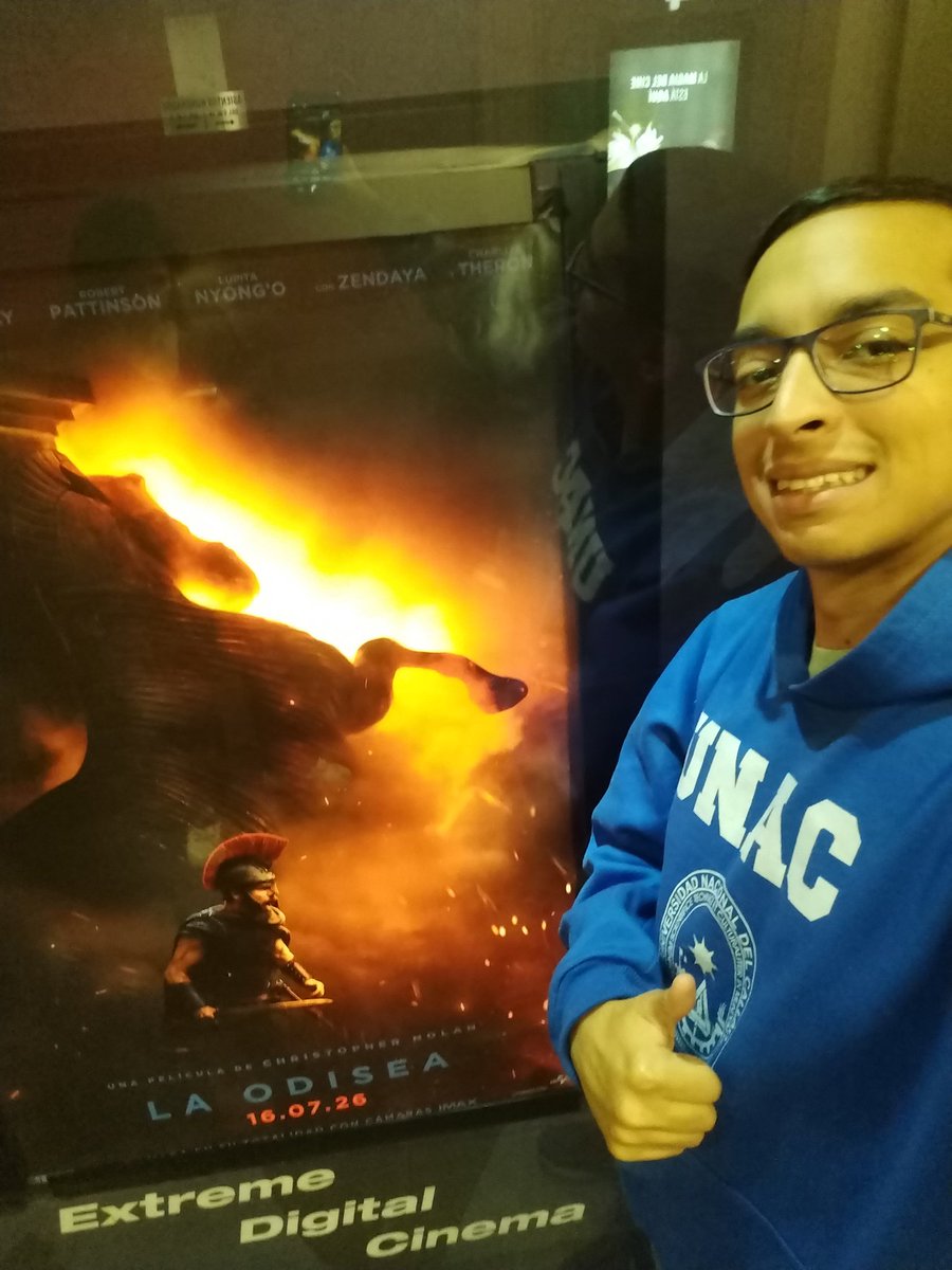 Rafael1_Escobar's tweet photo. Hoy fui a ver la Odisea, peliculon, buenas frases para reflexionar sobre el viaje de volver a casa y sobre uno mismo😎🤟🏾.
#Odyssey
#Odisea https://t.co/zeir00ViHO