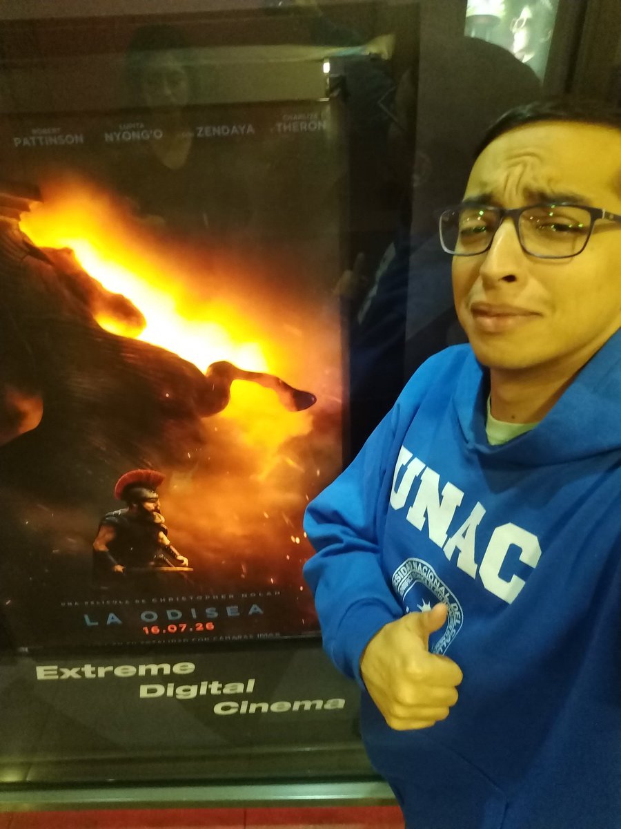Rafael1_Escobar's tweet photo. Hoy fui a ver la Odisea, peliculon, buenas frases para reflexionar sobre el viaje de volver a casa y sobre uno mismo😎🤟🏾.
#Odyssey
#Odisea https://t.co/zeir00ViHO