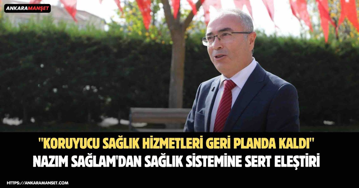 ankaratrend06's tweet photo. Nazım Sağlam: “Sağlıkta Övünülen Tablonun Gerçek Karşılığı, Randevu Bulamayan Vatandaştır” 

https://t.co/qKbhajnOcN

#Siyaset #Sağlık #Randevu 
@nazimmsaglam https://t.co/5a53Cmlhtl
