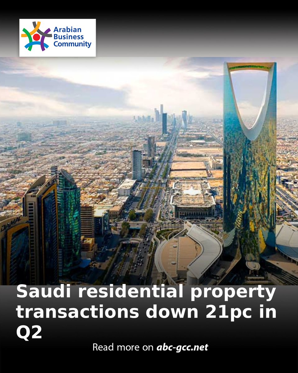 ABCinGCC's tweet photo. Saudi Arabia's real estate transaction volumes edged higher in the second quarter from the previous three months,although activity remained weak compared with a low base in the first quarter,according to Al Rajhi Capital.
Read more on https://t.co/cQKGosJLIi
#ABCNews #RealEstate https://t.co/zdWavantOB