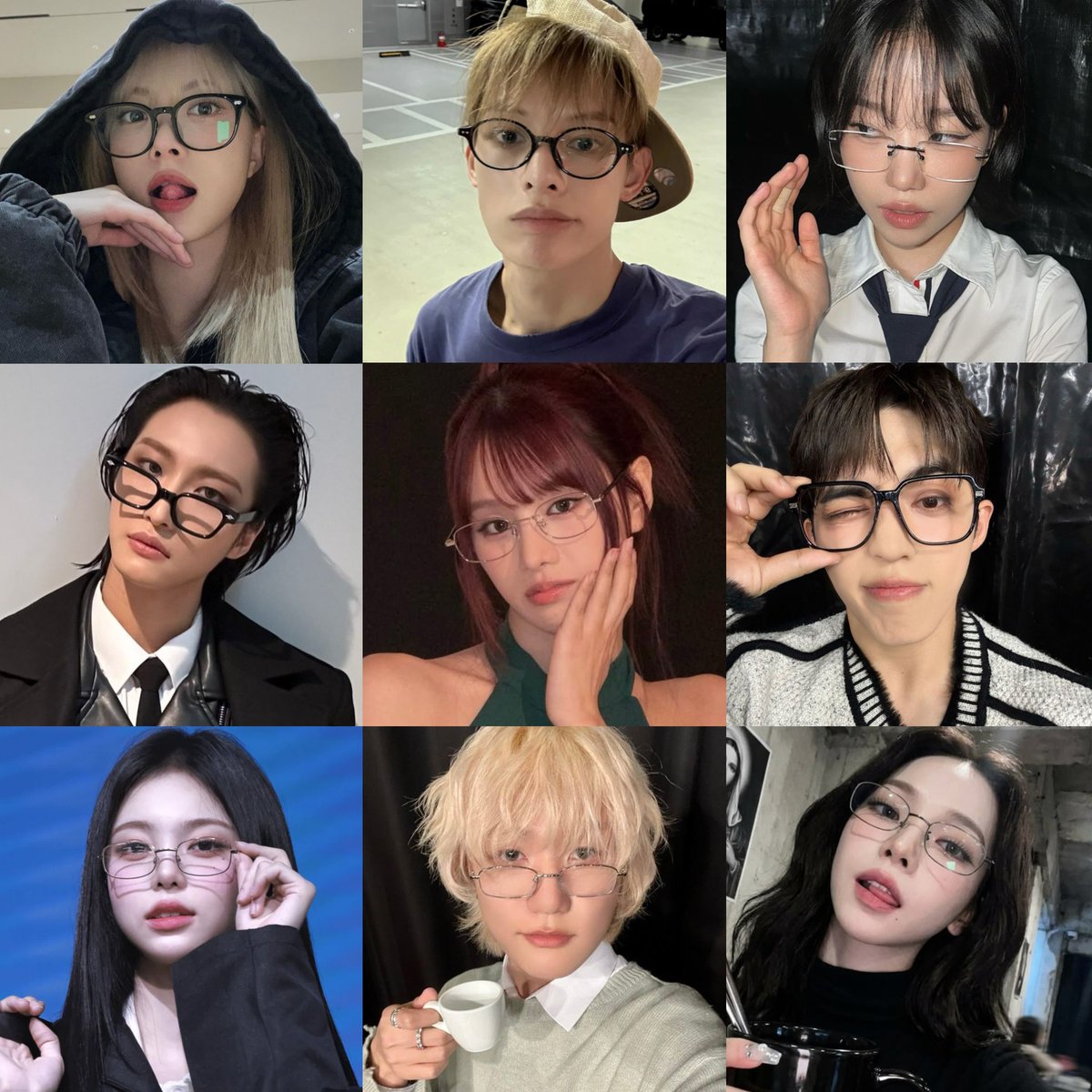 DreamCJen's tweet photo. who in kpop looks good in glasses? https://t.co/IDX558UC9n