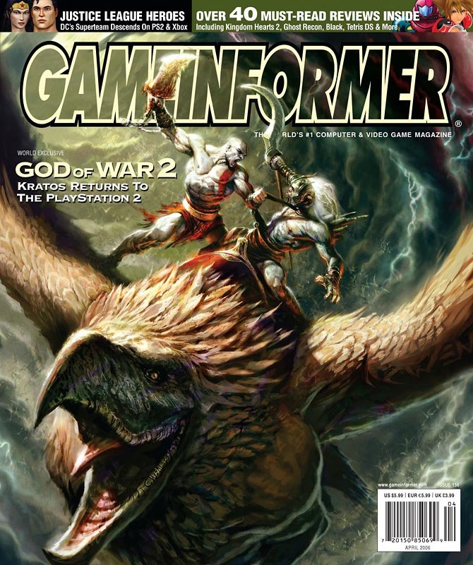 PlayStalgiaX's tweet photo. Game Informer Issue 156 April (2006) https://t.co/YOvVbI4h0D
