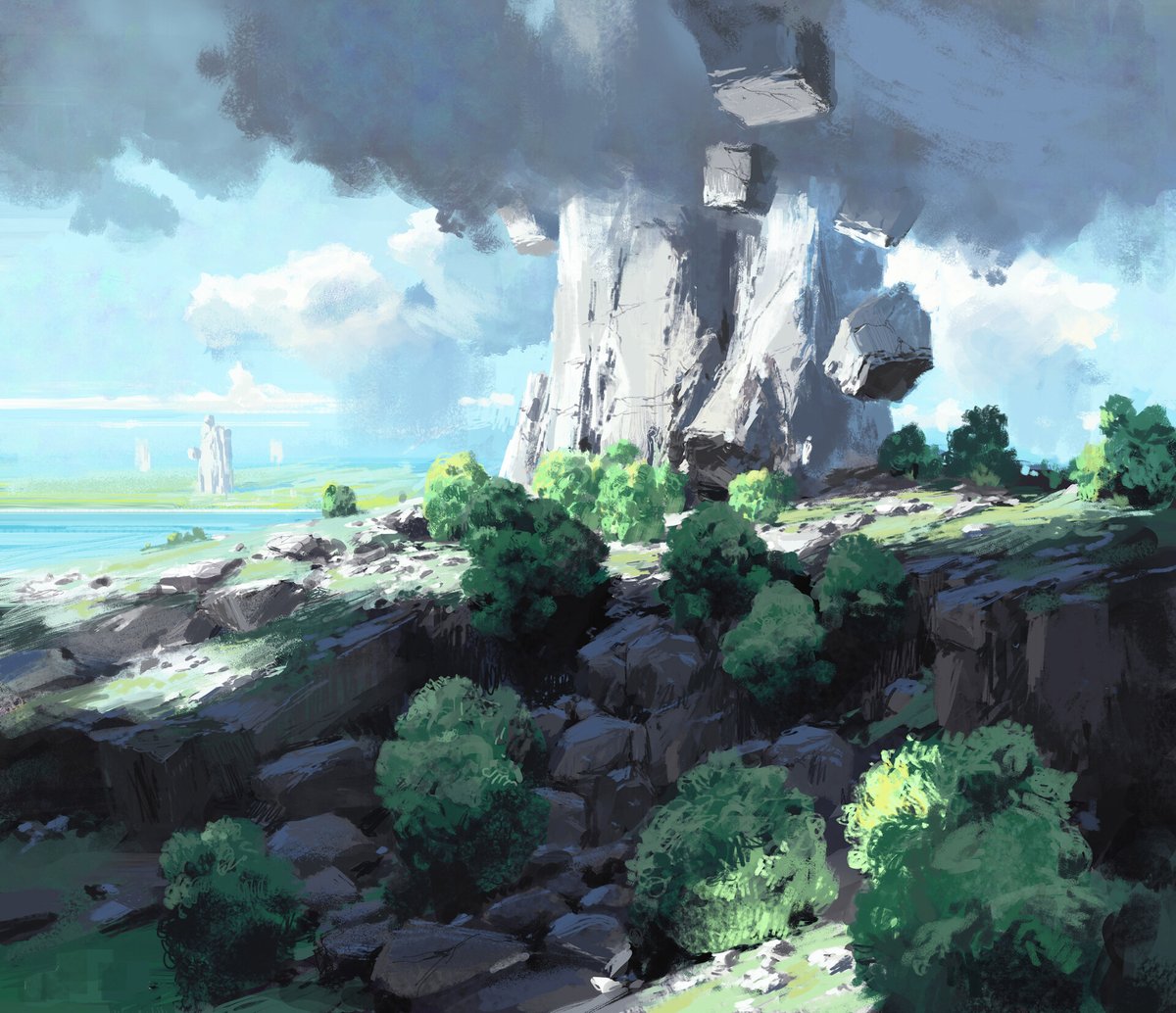 Uromannen2pm's tweet photo. Looking for work as an environment concept artist  

budget: i need money for oilpaints and rent AKA im in it for the love of the game  

HIT ME UP with your project por favor https://t.co/KfXHrvXc2N