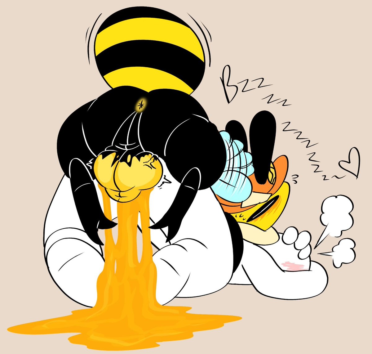 Shortstuckshop's tweet photo. Meet one of our most diligent employees in the entire store! His name is Buzzlee and he is a real worker bee with a fairly large...productivity. He can be grumpy at times, but that doesn't mean he's evil, just give it a try~
#roleplay #RP #nsfwrp #sfwrp #lewdrp https://t.co/D0RUiUprAW