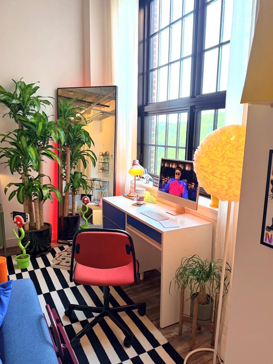sekarwangikuu's tweet photo. Who says colorful spaces can’t feel cozy? https://t.co/h3rZocQnoL