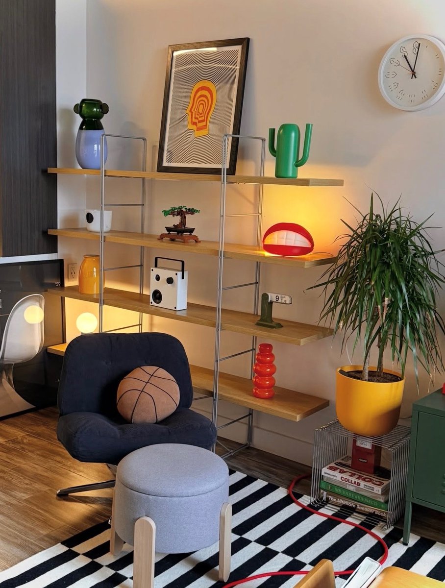 sekarwangikuu's tweet photo. Who says colorful spaces can’t feel cozy? https://t.co/h3rZocQnoL