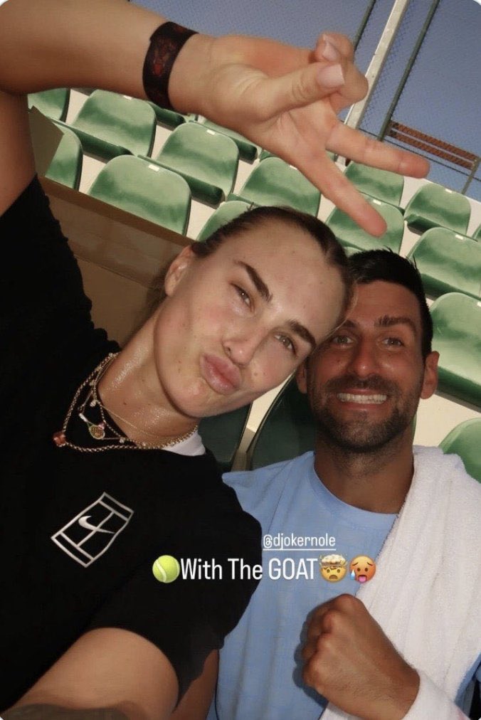 Racket_Report's tweet photo. Aryna Sabalenka &amp; Novak Djokovic just entered the 2026 US Open mixed doubles as a team.
The power. The intensity. The chaos.
Flushing Meadows is about to witness absolute cinema.
Who’s ready for this? 👀🎾
#USOpen #Sabalenka #Djokovic #MixedDoubles https://t.co/bcXJyb1Izy