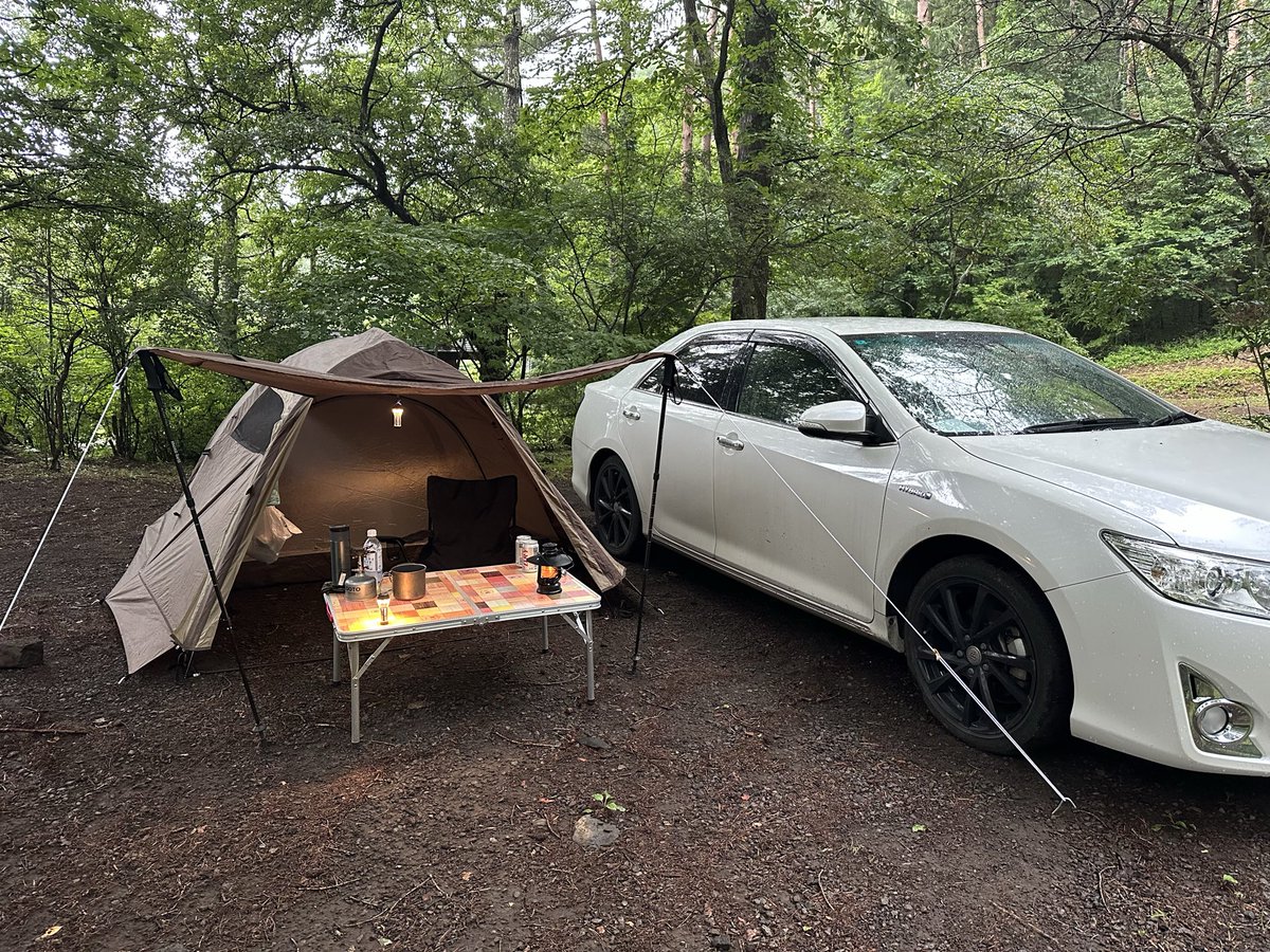 DoubleSlashLab's tweet photo. 今日はこちらで⛺️ https://t.co/zWVG45zyHk