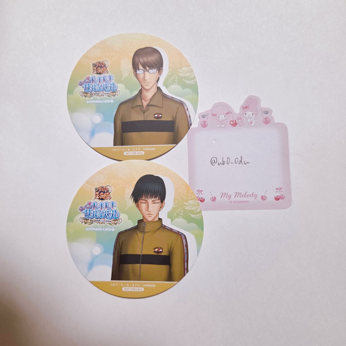 ub0_0du's tweet photo. 【交換】新テニスの王子様 アニメイトカフェ アニカフェ ドキドキサバイバル 学園祭の王子様 コースター

譲：ドキサバ 柳、柳生

求：ドキサバ、学プリ問わず 真田

郵送希望
検索からでもお声がけください https://t.co/QOkB68pq2c