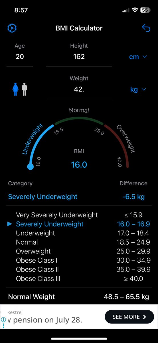 Lakendrexic's tweet photo. I’m a fart away from bmi 15’s https://t.co/skxRTb4z6I