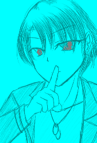 setsuna_akt's tweet photo. 最近よく見かける赤色のやつ試してみた
理屈だけは何となく分かって自力で頑張ったので目が赤く見えたらうれしい https://t.co/Hm1avlwEXP