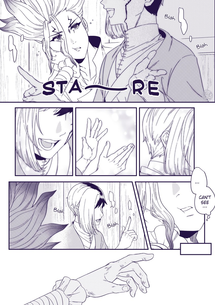 pinklypalette's tweet photo. when your heart guides your actions rather than logic (they're not yet dating here) 💚💜 #sengen #千ゲ https://t.co/iuSENuhMTp