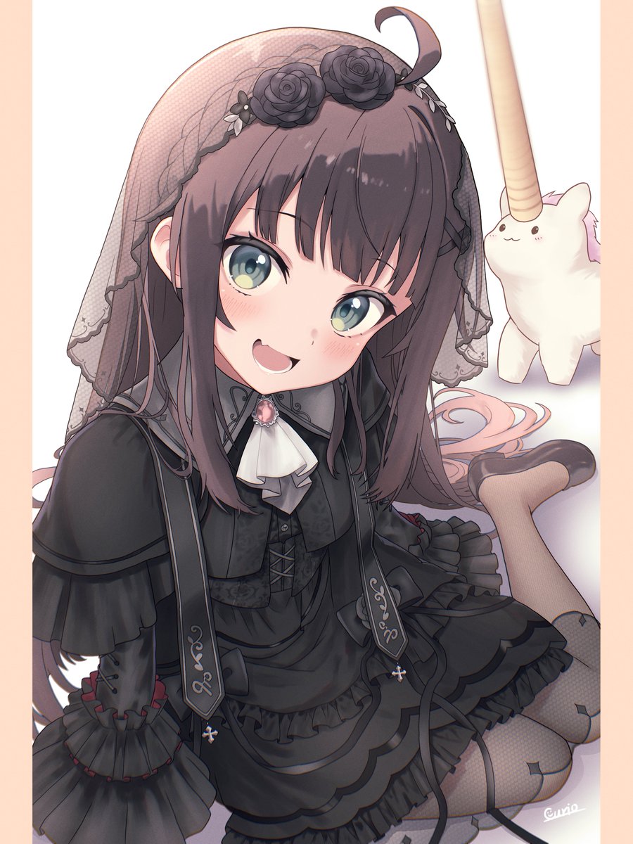 Curio_illust's tweet photo. 🏮新衣装が可愛すぎて、まちゅこーんの角伸びた🦄
#祭絵 https://t.co/H3nCxo0fHw
