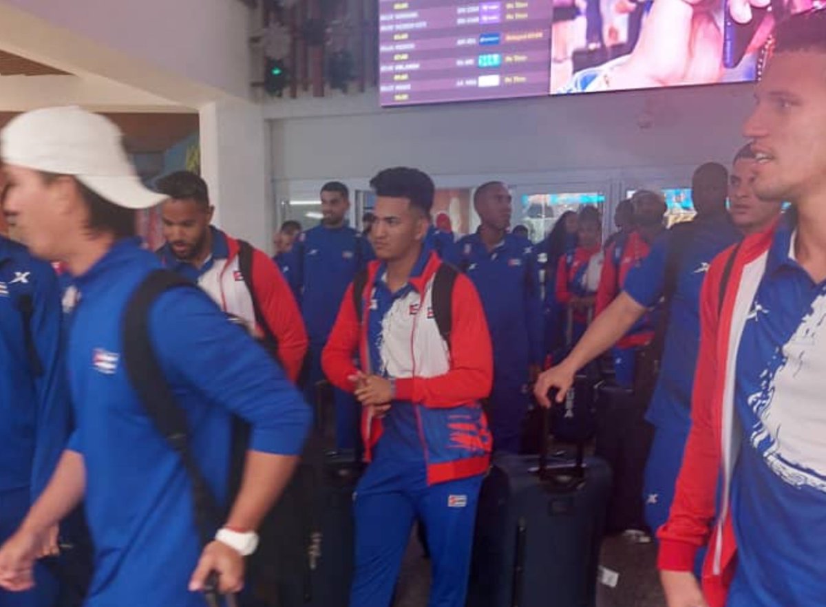 InderCuba's tweet photo. #Cuba en los Juegos Centroamericanos y del Caribe de #SantoDomingo2026
Arribaron a la sede los equipos de luchas, beisbol, gimnasia artística, balonmano (m) y velas.
#DeporteCubano #InderCuba65 #VeranoConMiGente #SiempreXCuba https://t.co/sAjDoCaZ3L