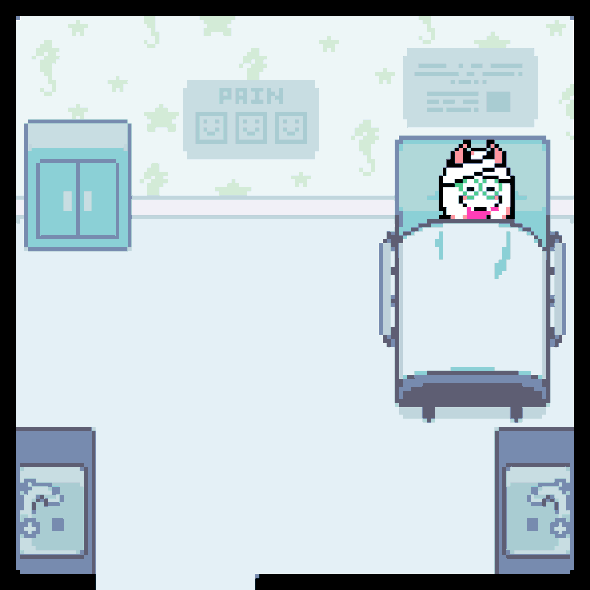 (Coma) the real legless ralsei deltarune tweet media