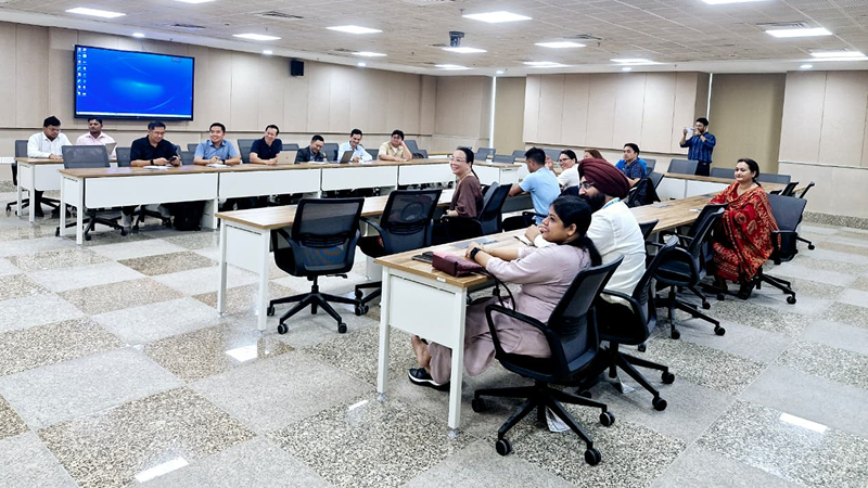 upacademyup's tweet photo. A 12-member delegation from the Philippines & Laos visited the new RUPAAM campus, exploring UP's development initiatives, including CM YUVA, ODOP, G-RAMG & Bank Sakhi. The visit strengthened global collaboration and knowledge exchange. #RUPAAM #ODOP #UP #GRAMG https://t.co/frYk9FiXT5