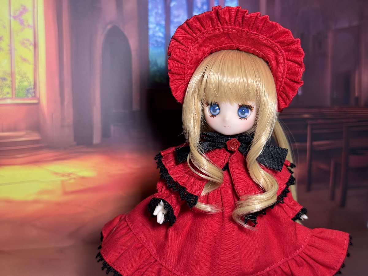 momo_d0ll's tweet photo. 背景ありバージョン🌹

#ローゼンメイデン
#AZONE https://t.co/aqjUVfetot