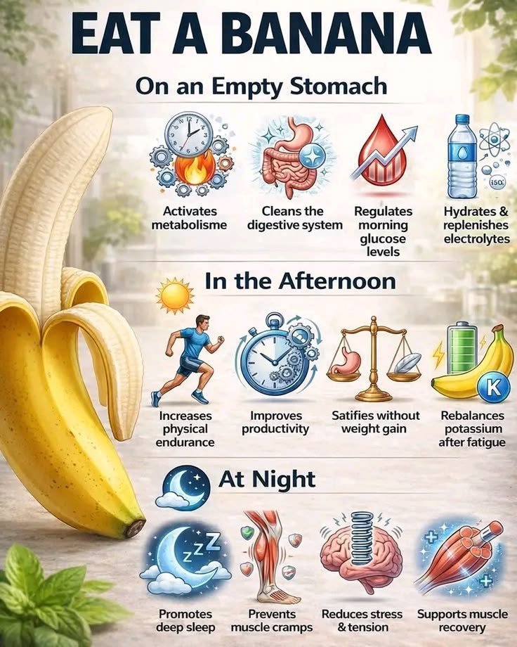 FrankMind0's tweet photo. Eat a Banana on an Empty stomach. https://t.co/unJlchd79A