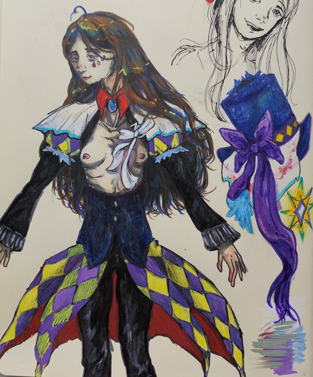 Li3uli's tweet photo. Character concept <- - - https://t.co/Rlyr2eC6Yb