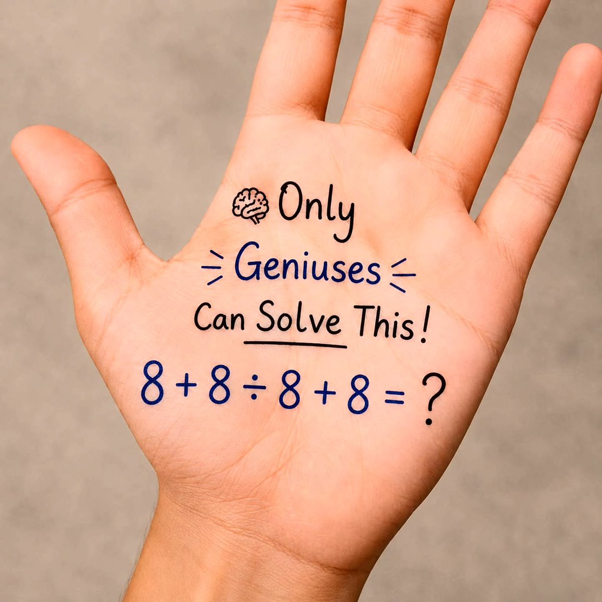 wynneflh's tweet photo. Only geniuses can solve this 🧠! https://t.co/3fDr88tBMl