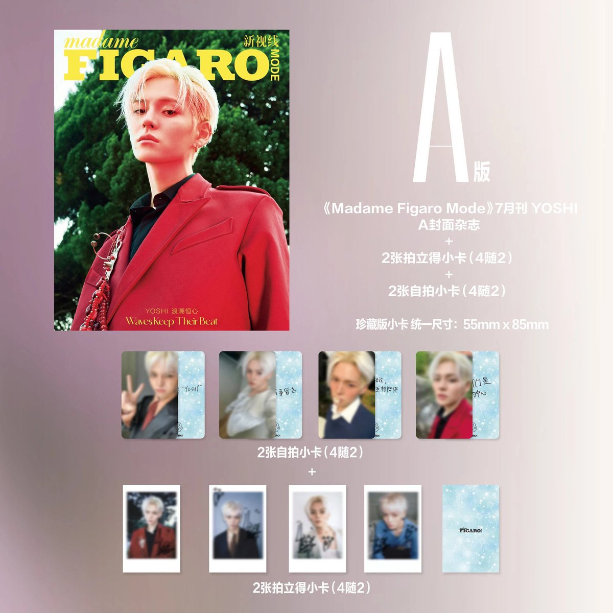 madame FIGARO Mode 2026.7月号 表紙🎗️TREASURE YOSHI 特典
