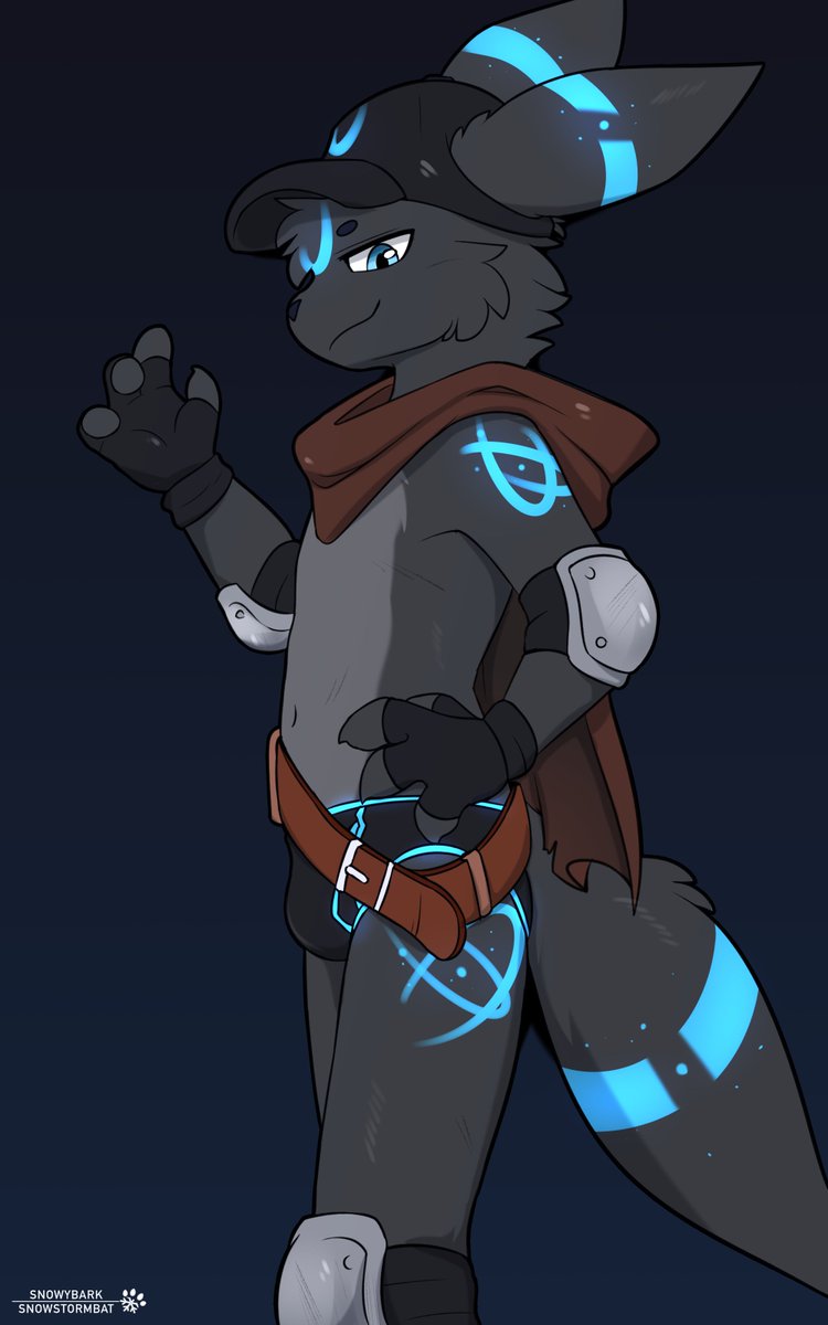 Snowybark's tweet photo. I gave him a small cloak https://t.co/ZqT95Ml7Kb