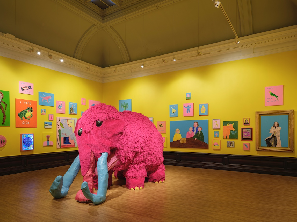 ichoosemag's tweet photo. Just back from a preview of Birmingham enfant terrible @joelycett's first major solo art exhibition, EVERY THING MUST GO at @bm_ag. 

Think giant pink woolly mammoth, extinct animals, demolished buildings, discontinued chocolate bars and plenty of Joe’s trademark unhinged surreality. It’s colourful, nostalgic, funny and surprisingly moving.
Exhibition opens July 29 and runs all the way to February.

Watch this space for a video interview, a Birmingham only game of ‘This or That’ plus even a written article, whatever one of them is?

Exhibition is free.

https://t.co/gOxqPjOxS2