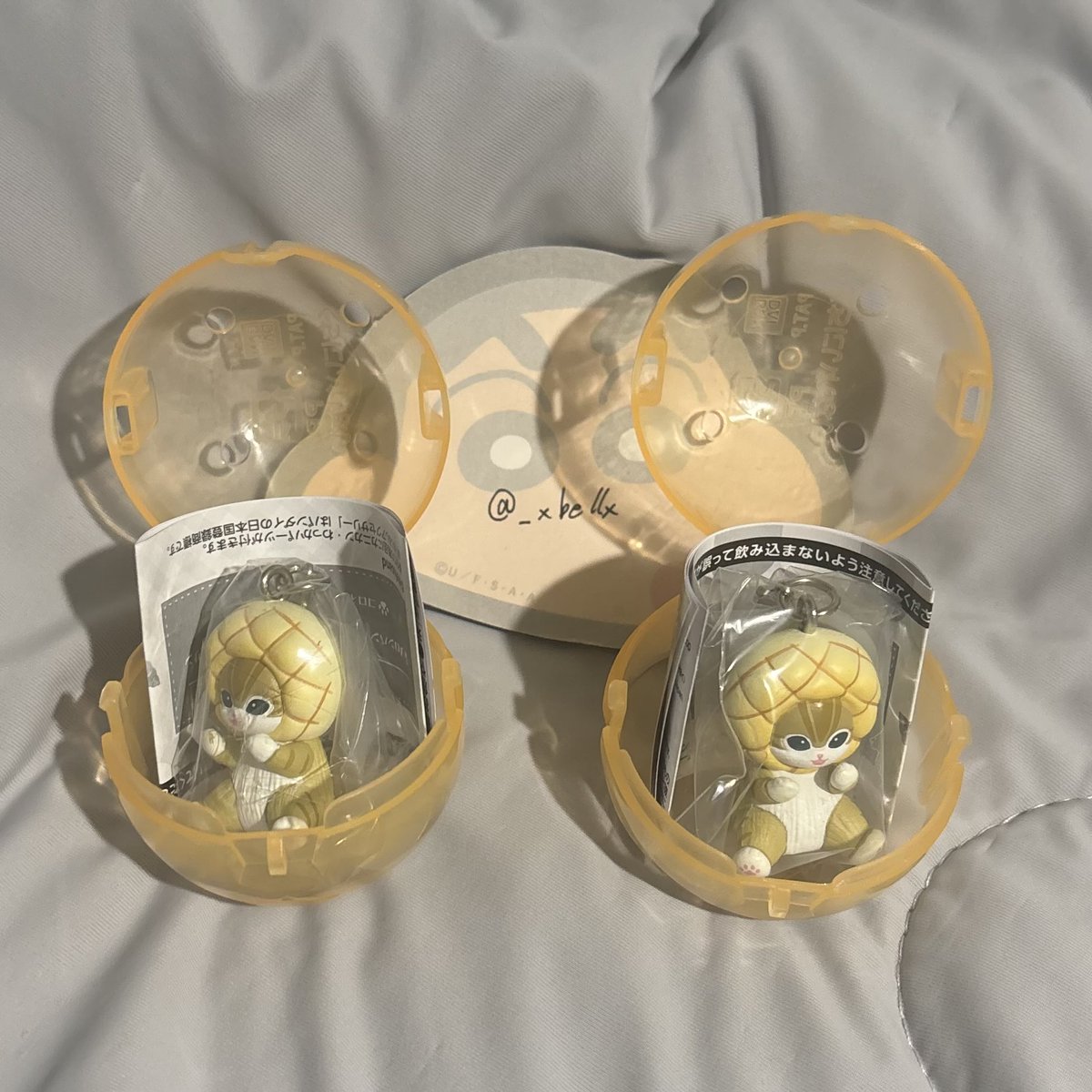 _xbellx's tweet photo. mofusand めじるしアクセサリー ベーカリーにゃん ガチャガチャ 交換 買取

譲 ﾒﾛﾝﾊﾟﾝ ×2
求 ｶﾆﾊﾟﾝ >> ｸﾛﾜｯｻﾝ >> 他種 / 買取(定価 PayPay or 現金)

都内(渋谷 新宿 池袋 赤羽 駅構内)にて手渡し
2点まとめてなど条件の良い方優先

お気軽にお声掛けください🙇🏻 https://t.co/Tjbqci9w1j