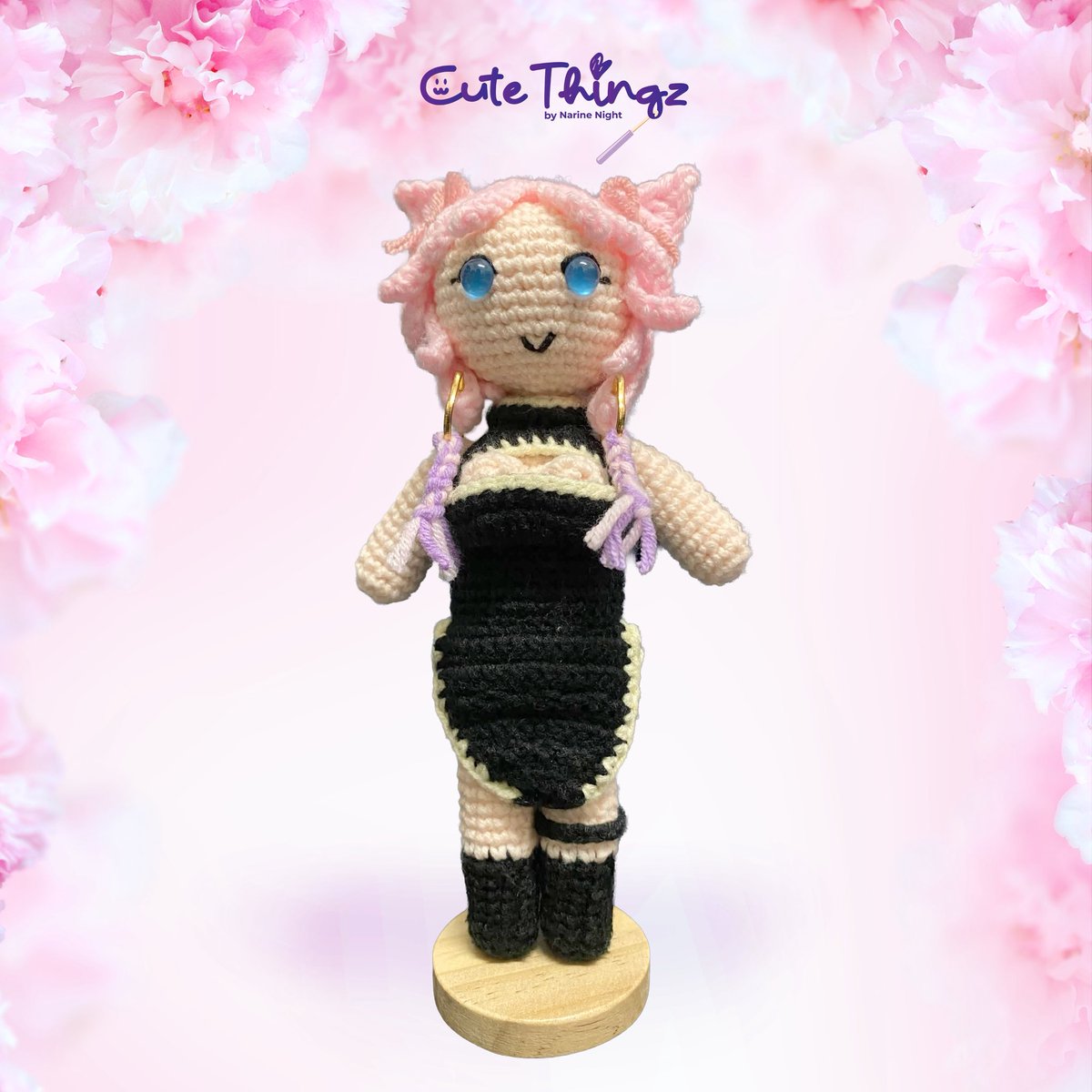 R1n33rIne's tweet photo. Now that @NezukoEmo received her Nezu doll, I finally can post it here! It was a commission from dear @Huntressmoon26 as a gift✨I loved the process of crocheting Nezu doll, my fav part is def attaching her hair &amp; braid to the cat shaped hair dangle💜Thank u for your patronage🫶🏻 https://t.co/mChHW3xuAZ
