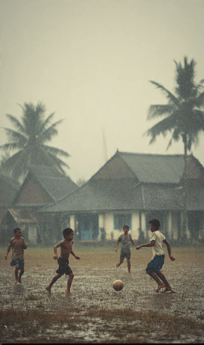LordBonkye's tweet photo. BOCORAN RAUT MASA KECIL TIMNAS MYANMAR!! 🇲🇲🇲🇲
​MEREKA TERNYATA SUDAH DILATIH MENJADI MANUSIA IKAN SEJAK KECIL! SAAT LAPANGAN BECEK DAN TERGENANG AIR, MEREKA TIDAK BERLARI TAPI BERENANG GAYA BEBAS SAMBIL MENGGIRING BOLA!
​MALAM INI DI ASEAN CHAMPIONSHIP, JANGAN KAGET KALAU PEMAIN MYANMAR TIBA-TIBA MENGELUARKAN INSANG DAN MENYELAM DI RUMPUT STADION! INI BUKAN SEPAK BOLA, TAPI KEJUARAAN RENANG INDAH SPESIALIS MEDAN BANJIR!