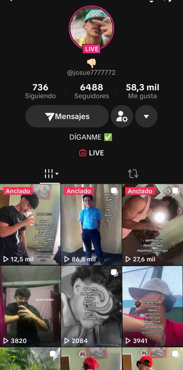 4nonimo_25's tweet photo. Pasen el contenido de este Tiktoker Venezolano hace Live y está bien rico 

#virałpost #hot #influencer #live #Josue7777772 https://t.co/uRBDwlae12