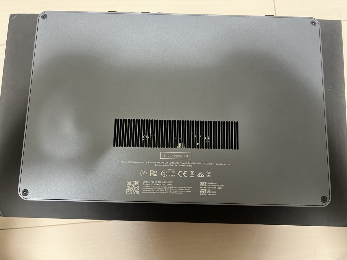halne_mix's tweet photo. #機材うります 

Neural DSP Quad Cortex 本体 
クアッドコアテックス
状態良好、付属品、箱完備
¥228,000 
送料込みでいかがでしょうか！

よろしくお願いいたします！ https://t.co/D78iBSggQ2