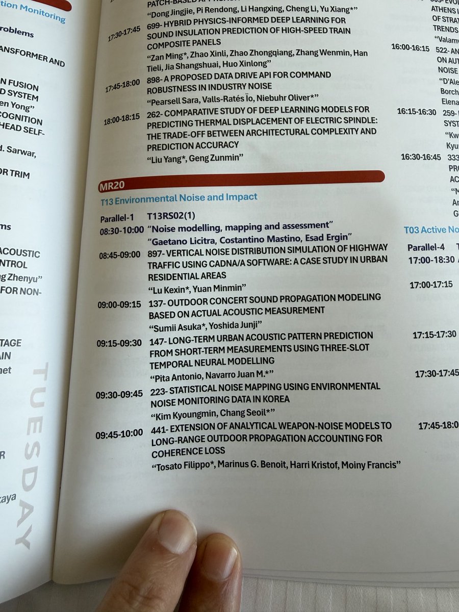 juanmi_nava's tweet photo. Un placer participar en #ICSV32 (Estambul 🇹🇷), uno de los principales congresos internacionales de acústica, con cerca de 1.000 ponencias. Presentamos nuestro modelo de IA para predecir patrones acústicos urbanos. Ciencia de primer nivel y una ciudad inolvidable. #Acoustics #AI https://t.co/Ph9LNUgnHh